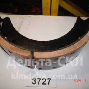 Колодка тормоза заднего с накладками в сборе