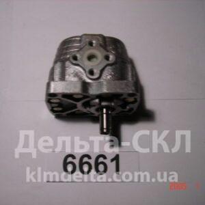 Насос шестеренный масляный правый плоский (6шлицов)