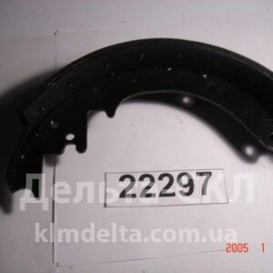 Колодка тормоза заднего в сборе