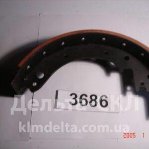 Колодка тормозная с накладками