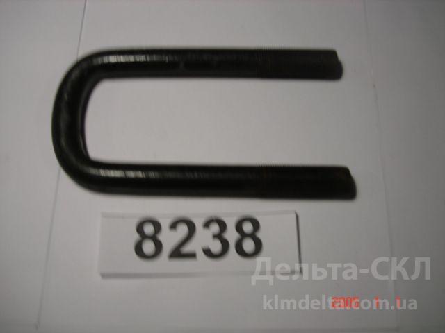 Стремянка рессоры передней L=170мм, М20х1,5 задняя Стремянка рессоры передней L=170мм, М20х1,5 задняя