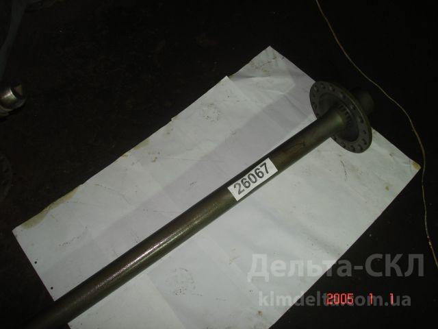 Полуось моста заднего правая (L=1266 мм, Z=16) с фланцем Полуось моста заднего правая (L=1266 мм, Z=16) с фланцем