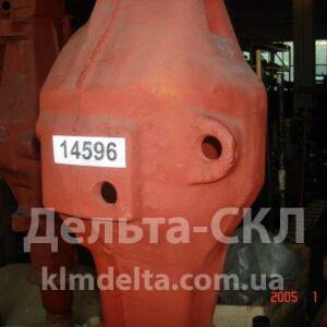 Картер моста заднего с кожухом полуоси