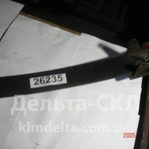 Лист рессоры задней 4-й в сборе с хомутами