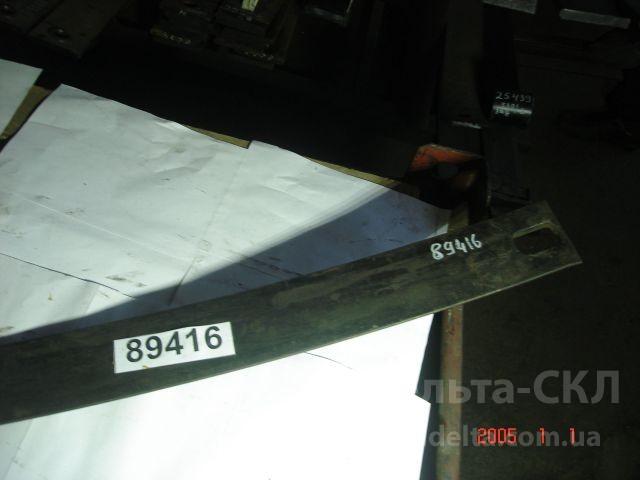 Лист рессоры передней 2-й L=1750 мм п/о Лист рессоры передней 2-й L=1750 мм п/о