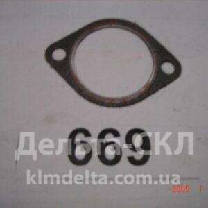 Прокладка трубы приемной