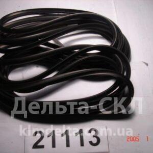 Замок уплотнителя стыка стекол ветрового окна