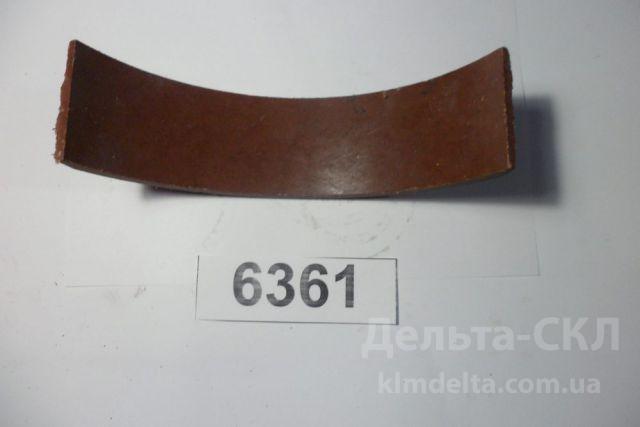 Накладка колодки стоян. тормоза Накладка колодки стоян. тормоза