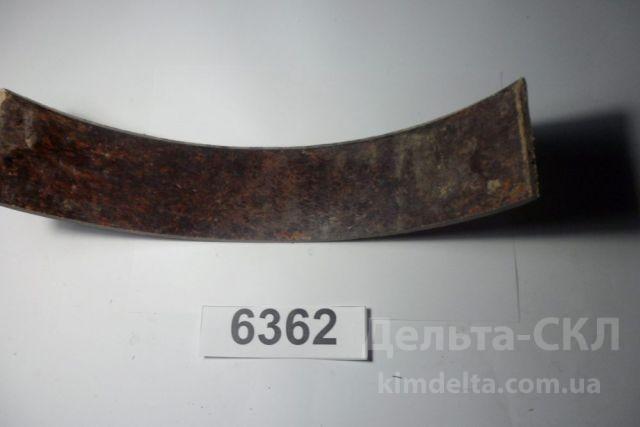 Накладка колодки стоян. тормоза (длинн.) Накладка колодки стоян. тормоза (длинн.)