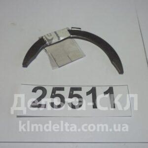 Полукольцо упорного подшипника нижнее Р2