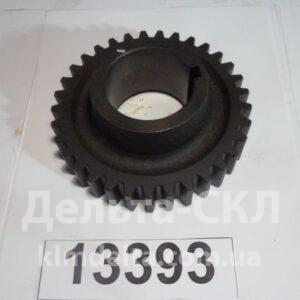 Шестерня привода КОМ промвала КПП (Z=33) (без шпоночного паза)