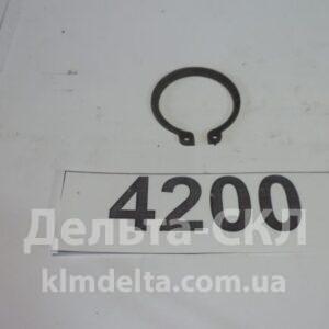 Кольцо стопорное подшипника вторичного вала