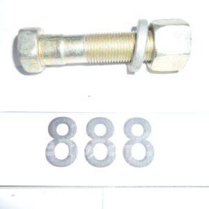 Болт крепления балансира М16х1,5х 38 (65 мм),гайка,гровер