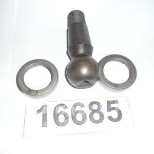 Палец шаровой ЦГ80 с 2-мя сух.