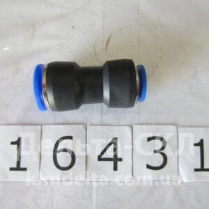 Соединение пневмотрубок Д=12Х16