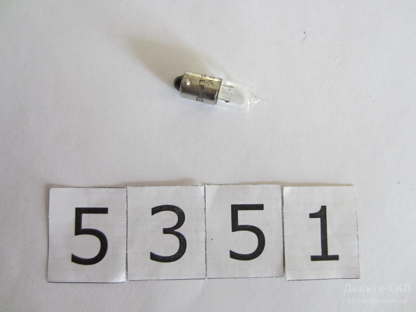 Лампа накаливания Н6W 12V 6W Лампа накаливания Н6W 12V 6W