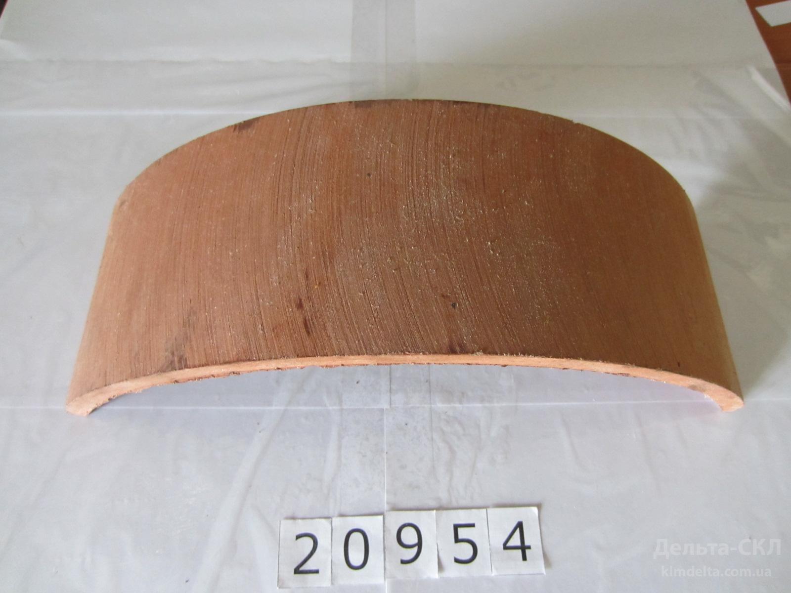 Накладка колодки стоян. тормоза Накладка колодки стоян. тормоза