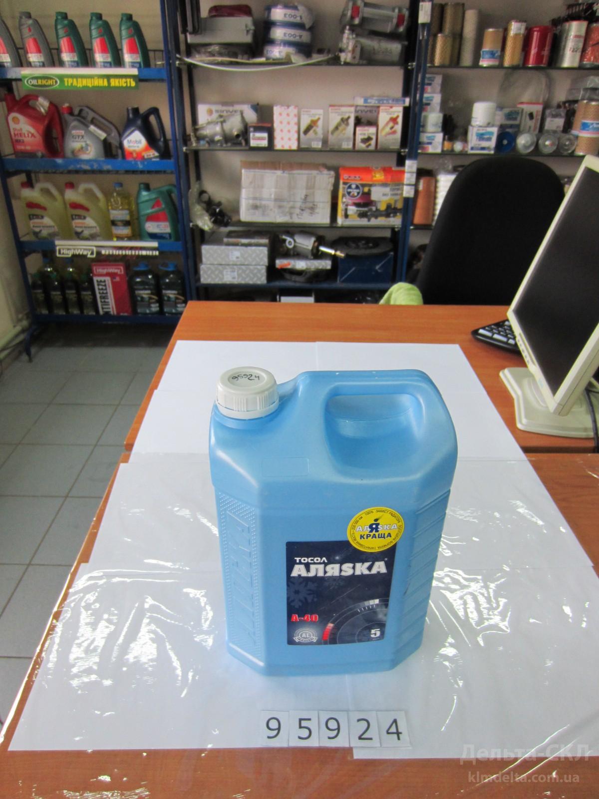 Тосол "Аляска" А40 ЕКО (кан. 5кг) Тосол "Аляска" А40 ЕКО (кан. 5кг)